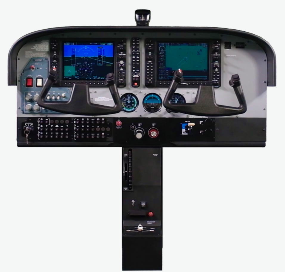 Full panel for Cessna 172 with G1000 – SIMiONIC